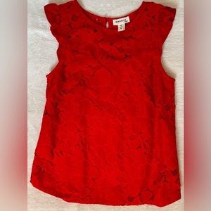 Monteau Tops - Red - Medium